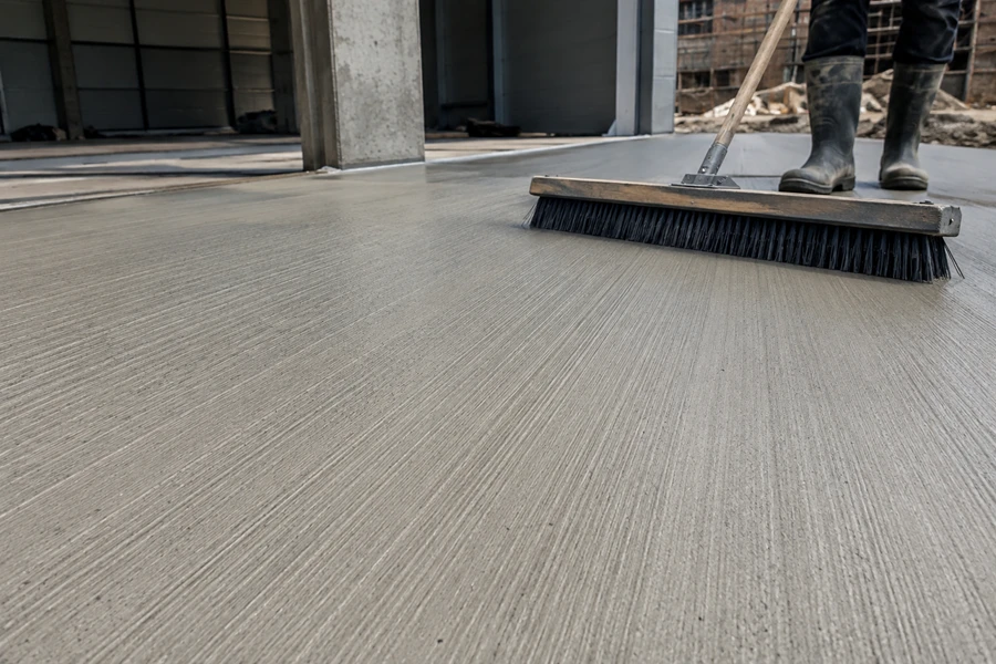 Muş  Fırçalı Beton Uygulaması